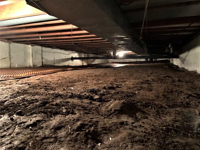 Back Crawl Space Area