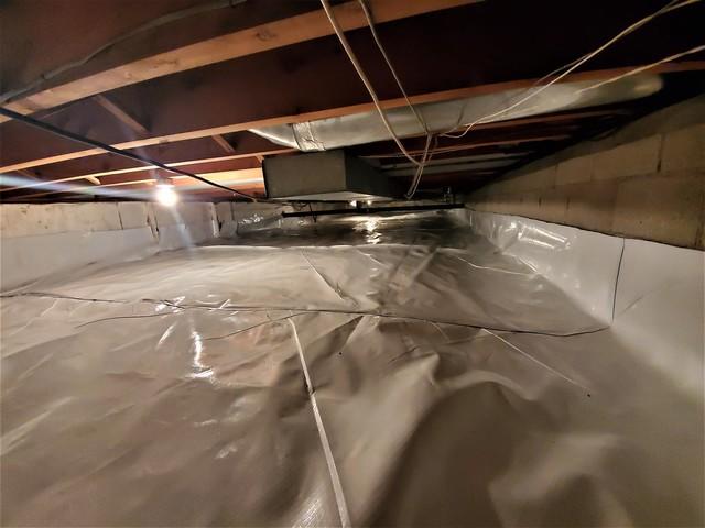 Back Area of Crawl Space