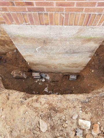 Push Piers Stabilize Chimney in Cloquet, MN
