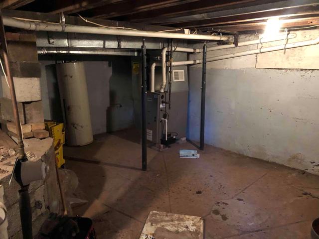 Partial Crawl Space Meets Basement in Superior, WI