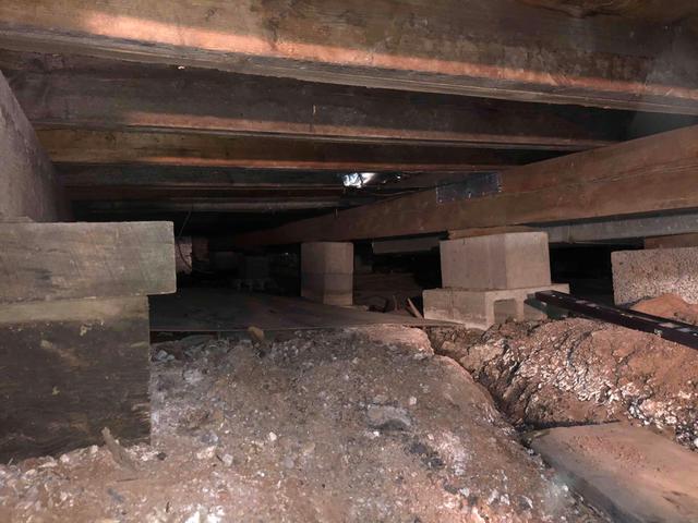 Sinking Crawl Space in Superior, WI