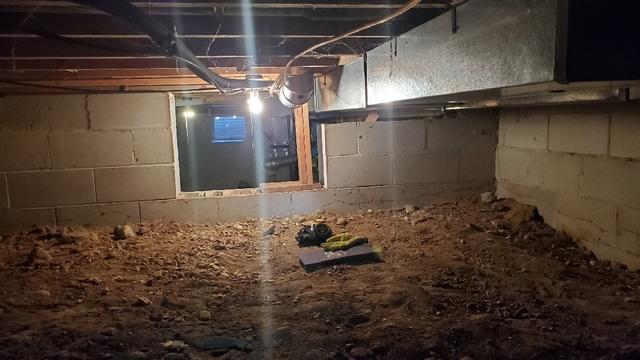 Crawl Space Access will Be Tightly Sealed