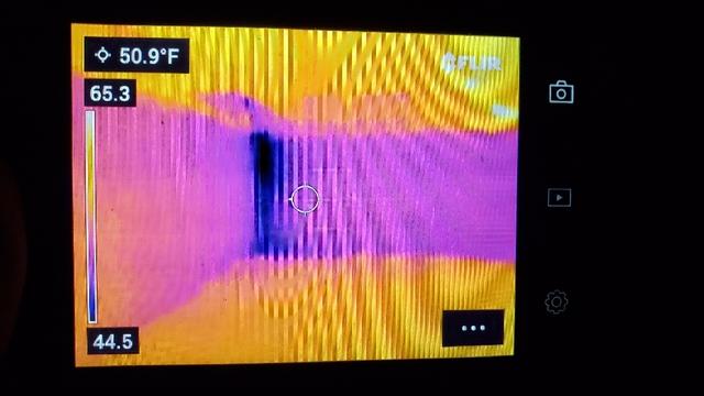 Thermal Imaging Camera Used in Eagan Crawl Space