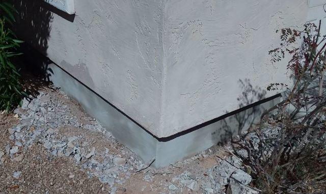 Horizontal Stem Wall Cracks Repaired