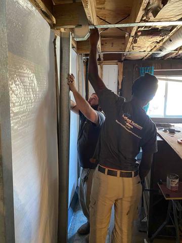 Foundation Wall Repair Crew