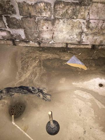 Water and Sediment in Aitkin, MN Basement