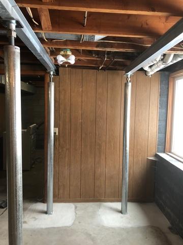 Added Basement Support in Duluth, MN