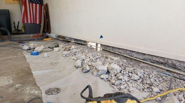 Interior Stem Wall Repair