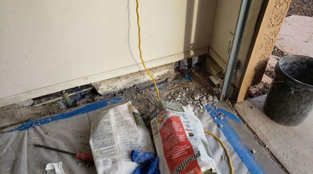 Concrete Stem Wall - Mid Repair