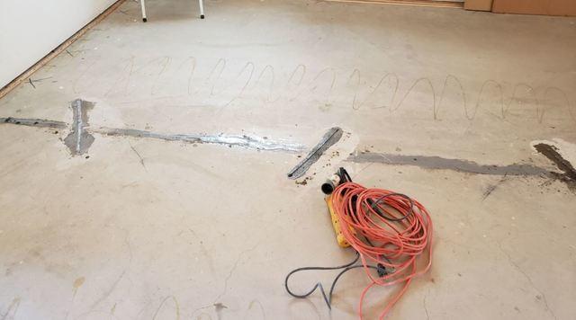 Mid Concrete Slab Repair
