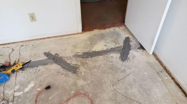 Mid Concrete Crack Stitch