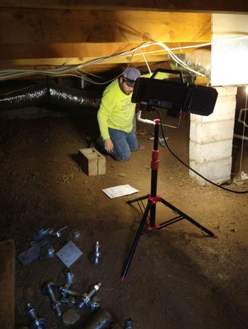 Installing Crawl Space Supports