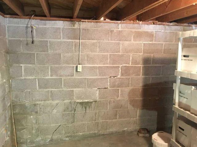 Stairstep Cracks in a Basement