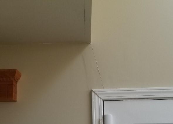 Cracking in Wall