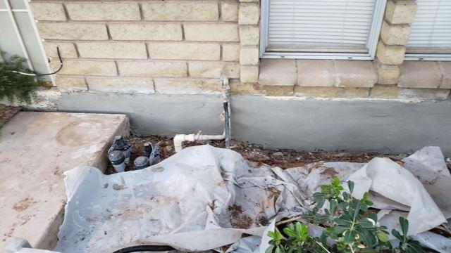 Concrete Stem Wall Repair Almost Finished