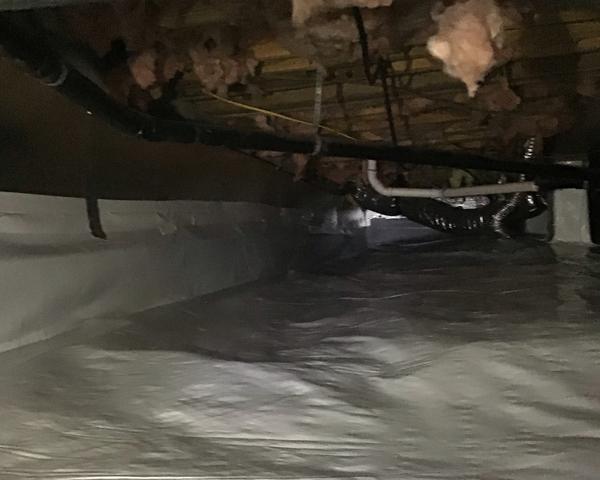 By encapsulating the crawl space with the CleanSpace Crawl Space Encapsulation System, we can help protect the home from bugs, rodents, and critters that can thrive in a damp and wet crawl space by transforming it into a clean and moisture free area.