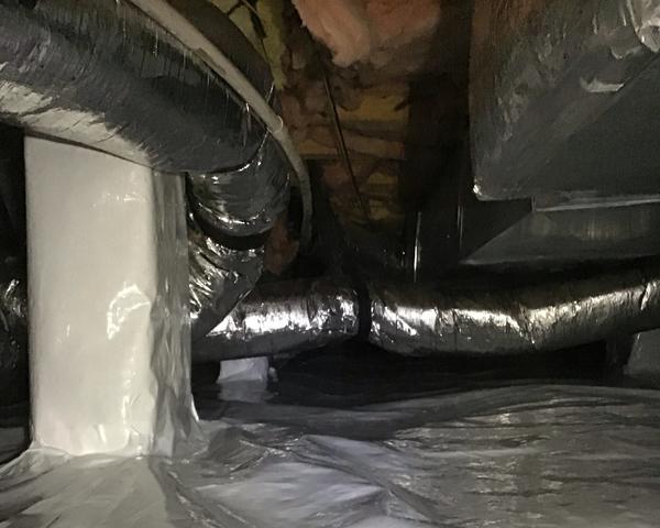 By encapsulating the crawl space along with the use of the SilverGlo Insulation Panels, we are able to help homeowners lower their energy cost by catching the air that is leaked by the ductwork and keeping it in the home.