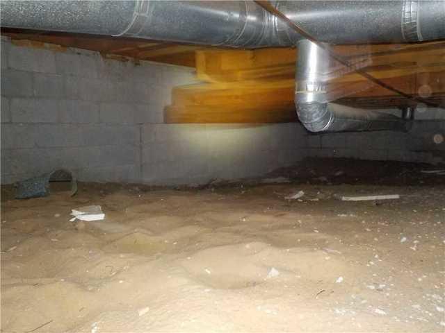 Dirt Floors Mean No Moisture Barrier