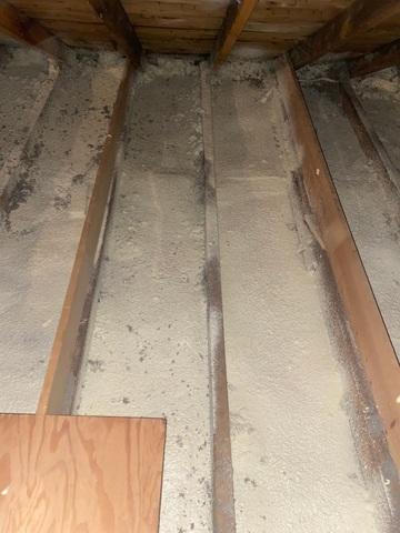 Air Sealing Attic Floor with Spray Foam