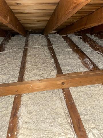 Duluth, MN Attic Floor is Air Sealed