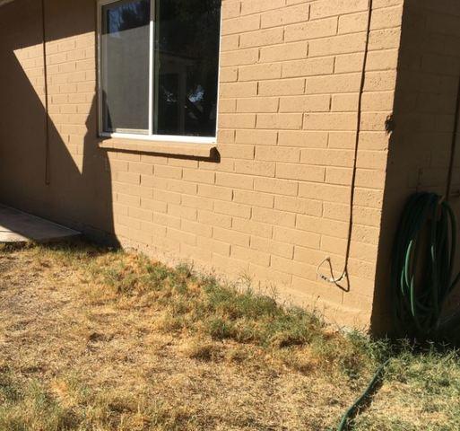 Before Concrete Stem Wall Repair