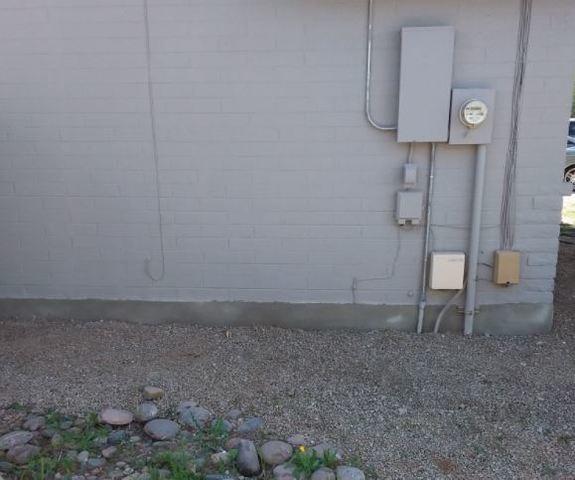 Stem Wall Repair near Utilities - After