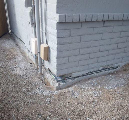 Concrete Stem Wall Repair -Mid Repair