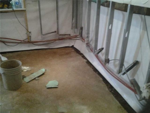 Wet Basement Drainage Systems