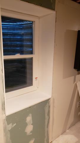 The Finished Window and Frame