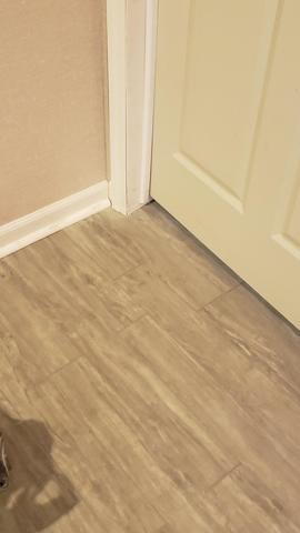 Clean Finished Walls and Door