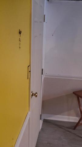 Finished Lower Part Of The Basement Walls