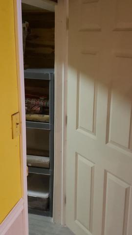 Finished Lower Part Of The Basement Walls