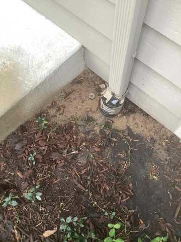 Underground Downspout