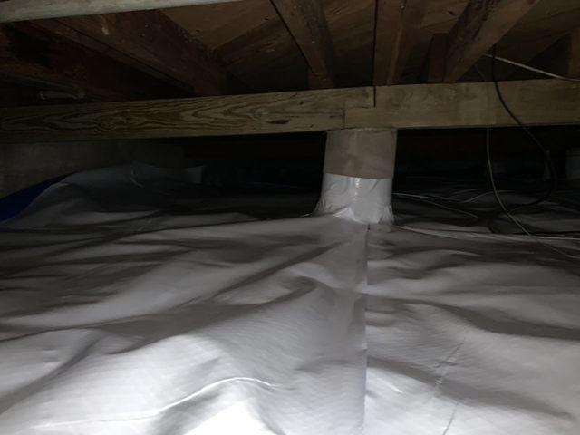 After Crawl Space Remediation