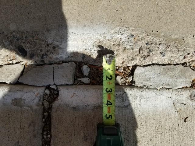 Cracks and Gaps in Butternut, WI Concrete