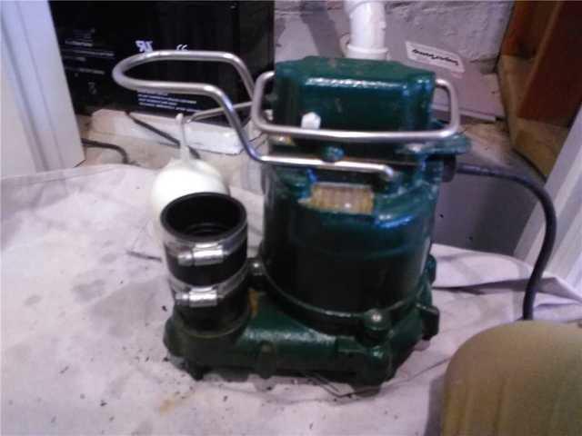 Sump Pump Vacuum