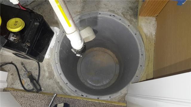 Sump Pump Fully Cleaned
