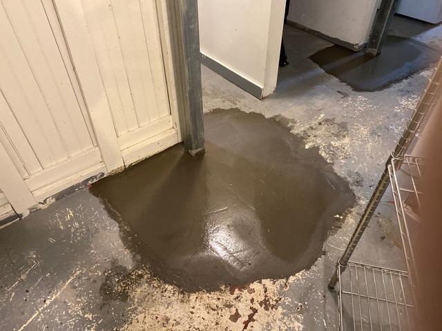 Concrete Re-poured After Install