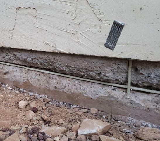 Mid Concrete Stem Wall Repair