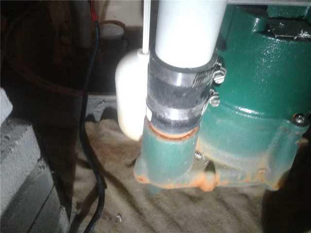 Cast Iron Pump Cleaning