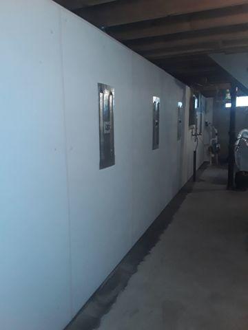 Waterproofed Basement