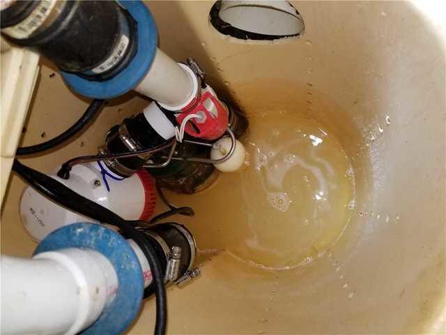 Sump Pump Cleaned