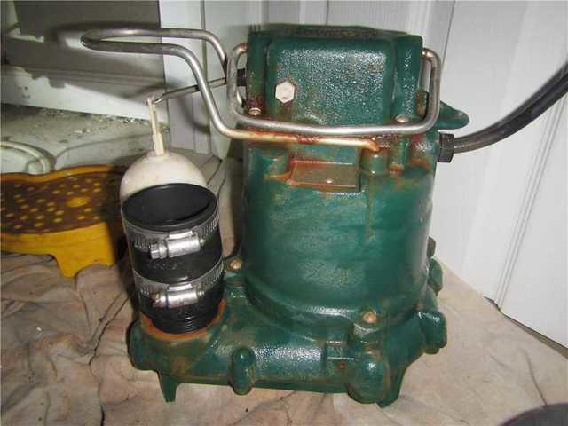 Cast Iron Pump Cleaned