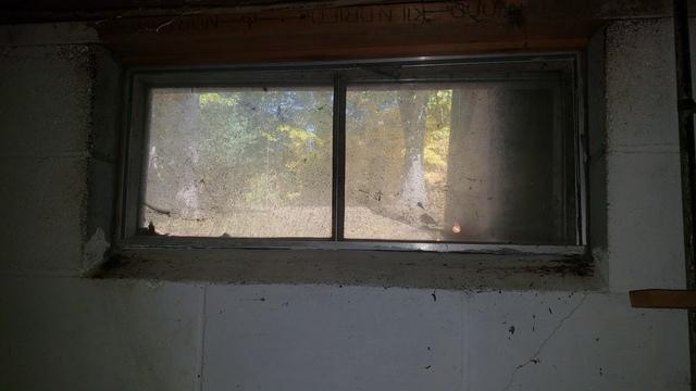 Old Basement Window