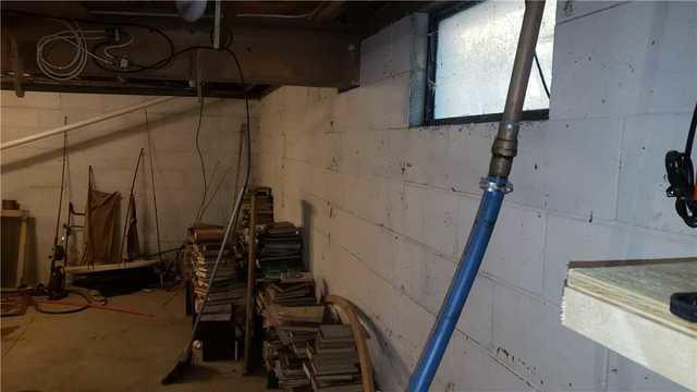 Side View of the Window and Basement