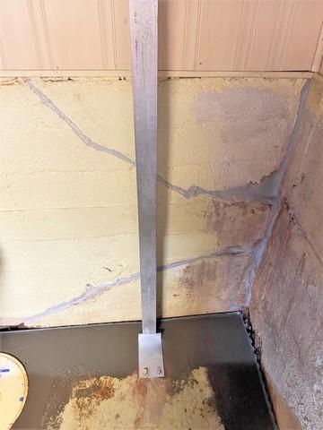 PowerBrace™ Stabilizes Cracked and Bowing Wall