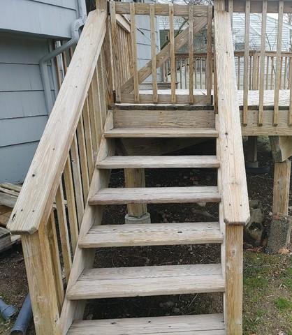 Cleaned Stairs