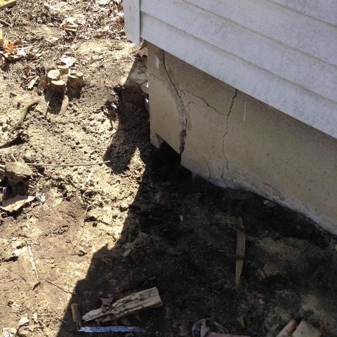 Exterior Cracks Are Found On Foundation Walls in Snover, Mi