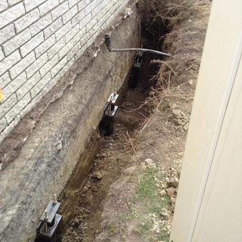 Settling Slab Foundation