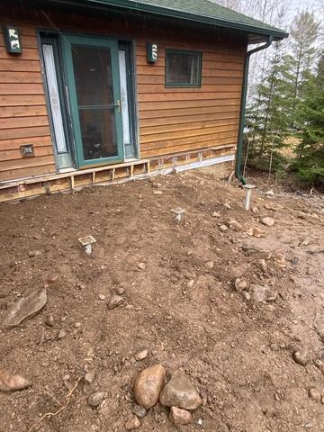 Helical Piers Installed in Tower, MN